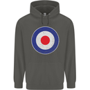 MOD Logo Scooter Biker RAF Royal Air Force Childrens Kids Hoodie Storm Grey