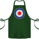 MOD Logo Scooter Biker RAF Royal Air Force Cotton Apron 100% Organic Forest Green