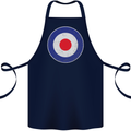 MOD Logo Scooter Biker RAF Royal Air Force Cotton Apron 100% Organic Navy Blue