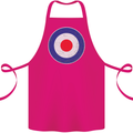 MOD Logo Scooter Biker RAF Royal Air Force Cotton Apron 100% Organic Pink