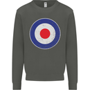 MOD Logo Scooter Biker RAF Royal Air Force Kids Sweatshirt Jumper Storm Grey