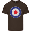 MOD Logo Scooter Biker RAF Royal Air Force Kids T-Shirt Childrens Chocolate