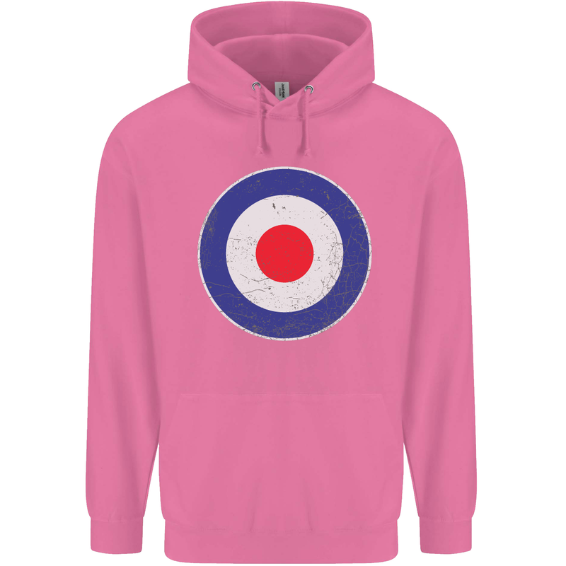MOD Logo Scooter Biker RAF Royal Air Force Mens 80% Cotton Hoodie Azelea
