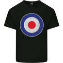 MOD Logo Scooter Biker RAF Royal Air Force Mens Cotton T-Shirt Tee Top Black