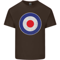 MOD Logo Scooter Biker RAF Royal Air Force Mens Cotton T-Shirt Tee Top Dark Chocolate