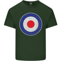 MOD Logo Scooter Biker RAF Royal Air Force Mens Cotton T-Shirt Tee Top Forest Green