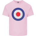MOD Logo Scooter Biker RAF Royal Air Force Mens Cotton T-Shirt Tee Top Light Pink