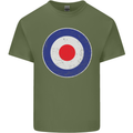 MOD Logo Scooter Biker RAF Royal Air Force Mens Cotton T-Shirt Tee Top Military Green