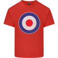 MOD Logo Scooter Biker RAF Royal Air Force Mens Cotton T-Shirt Tee Top Red