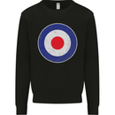 MOD Logo Scooter Biker RAF Royal Air Force Mens Sweatshirt Jumper Black