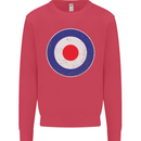 MOD Logo Scooter Biker RAF Royal Air Force Mens Sweatshirt Jumper Heliconia