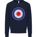 MOD Logo Scooter Biker RAF Royal Air Force Mens Sweatshirt Jumper Navy Blue