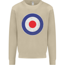 MOD Logo Scooter Biker RAF Royal Air Force Mens Sweatshirt Jumper Sand