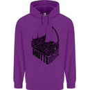 MUTTS Military Utility Tactical Trucks 4x4 Childrens Kids Hoodie Purple