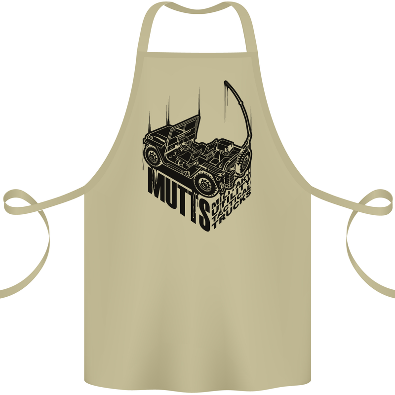 MUTTS Military Utility Tactical Trucks 4x4 Cotton Apron 100% Organic Khaki