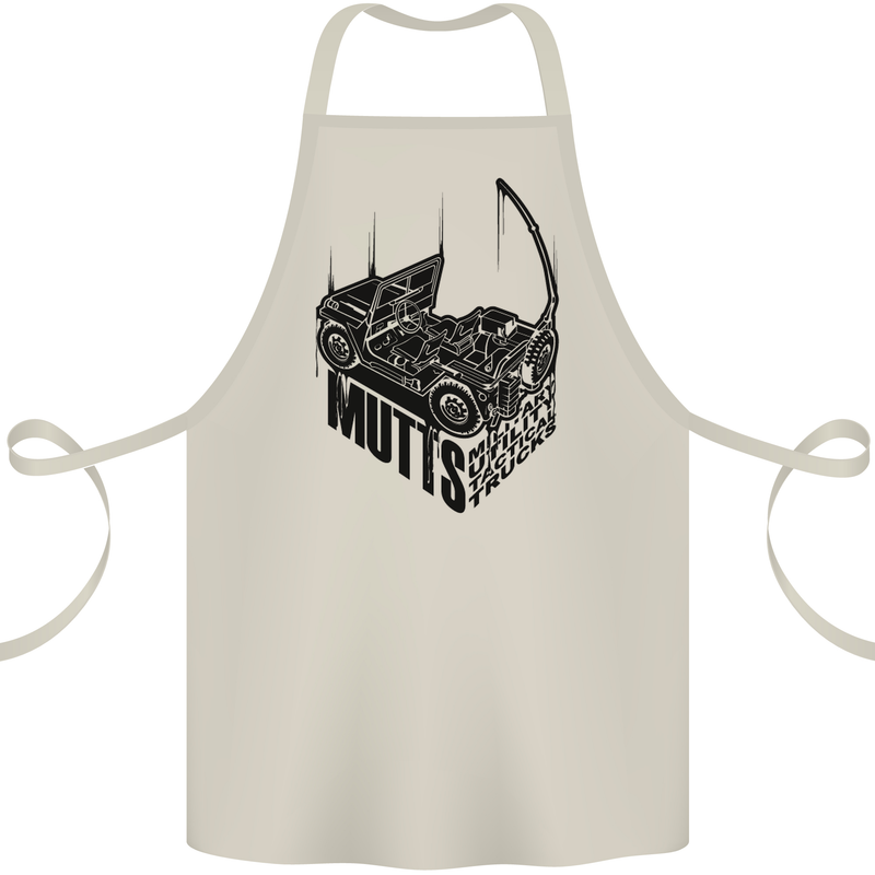 MUTTS Military Utility Tactical Trucks 4x4 Cotton Apron 100% Organic Natural