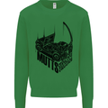 MUTTS Military Utility Tactical Trucks 4x4 Kids Sweatshirt Jumper Irish Green