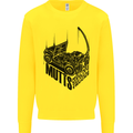 MUTTS Military Utility Tactical Trucks 4x4 Kids Sweatshirt Jumper Yellow