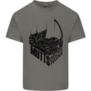 MUTTS Military Utility Tactical Trucks 4x4 Kids T-Shirt Childrens Charcoal