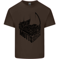 MUTTS Military Utility Tactical Trucks 4x4 Kids T-Shirt Childrens Chocolate