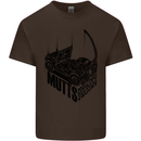 MUTTS Military Utility Tactical Trucks 4x4 Kids T-Shirt Childrens Chocolate