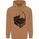 MUTTS Military Utility Tactical Trucks 4x4 Mens 80% Cotton Hoodie Caramel Latte