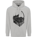 MUTTS Military Utility Tactical Trucks 4x4 Mens 80% Cotton Hoodie Sports Grey