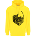 MUTTS Military Utility Tactical Trucks 4x4 Mens 80% Cotton Hoodie Yellow