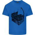 MUTTS Military Utility Tactical Trucks 4x4 Mens Cotton T-Shirt Tee Top Royal Blue