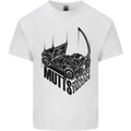 MUTTS Military Utility Tactical Trucks 4x4 Mens Cotton T-Shirt Tee Top White