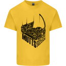 MUTTS Military Utility Tactical Trucks 4x4 Mens Cotton T-Shirt Tee Top Yellow