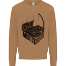 MUTTS Military Utility Tactical Trucks 4x4 Mens Sweatshirt Jumper Caramel Latte