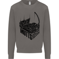 MUTTS Military Utility Tactical Trucks 4x4 Mens Sweatshirt Jumper Charcoal