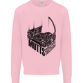 MUTTS Military Utility Tactical Trucks 4x4 Mens Sweatshirt Jumper Light Pink