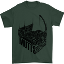 MUTTS Military Utility Tactical Trucks 4x4 Mens T-Shirt Cotton Gildan Forest Green