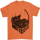 MUTTS Military Utility Tactical Trucks 4x4 Mens T-Shirt Cotton Gildan Orange