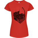 MUTTS Military Utility Tactical Trucks 4x4 Womens Petite Cut T-Shirt Red