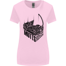 MUTTS Military Utility Tactical Trucks 4x4 Womens Wider Cut T-Shirt Light Pink