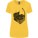 MUTTS Military Utility Tactical Trucks 4x4 Womens Wider Cut T-Shirt Yellow
