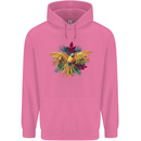 Maacaw Parrot In the Jungle Childrens Kids Hoodie Azalea