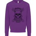 Machinist I Have Tolerance Issues Kids Sweatshirt Jumper Purple