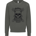Machinist I Have Tolerance Issues Kids Sweatshirt Jumper Storm Grey