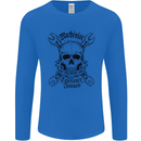 Machinist I Have Tolerance Issues Mens Long Sleeve T-Shirt Royal Blue