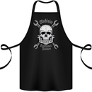Machinist I Have Tolerance Issues Skull Cotton Apron 100% Organic Black