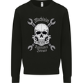 Machinist I Have Tolerance Issues Skull Kids Sweatshirt Jumper Black