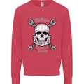 Machinist I Have Tolerance Issues Skull Kids Sweatshirt Jumper Heliconia
