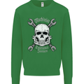 Machinist I Have Tolerance Issues Skull Kids Sweatshirt Jumper Irish Green