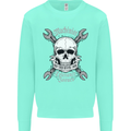 Machinist I Have Tolerance Issues Skull Kids Sweatshirt Jumper Peppermint
