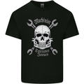 Machinist I Have Tolerance Issues Skull Kids T-Shirt Childrens Black