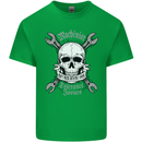 Machinist I Have Tolerance Issues Skull Kids T-Shirt Childrens Irish Green